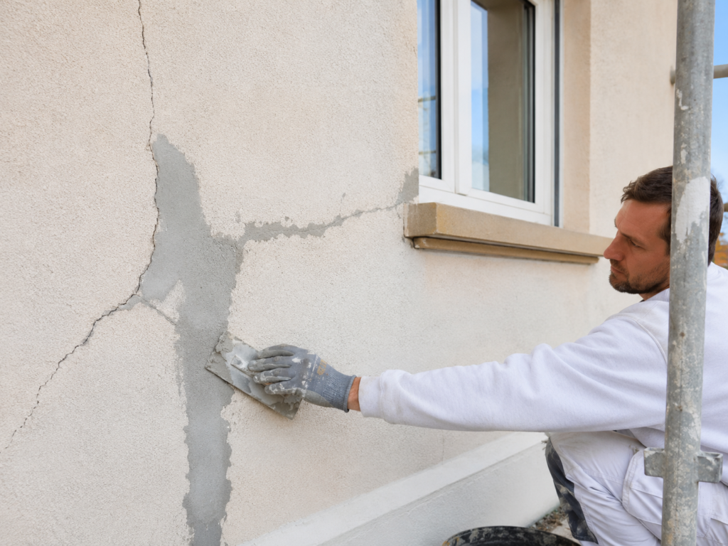 RÉPARATION DE FISSURES