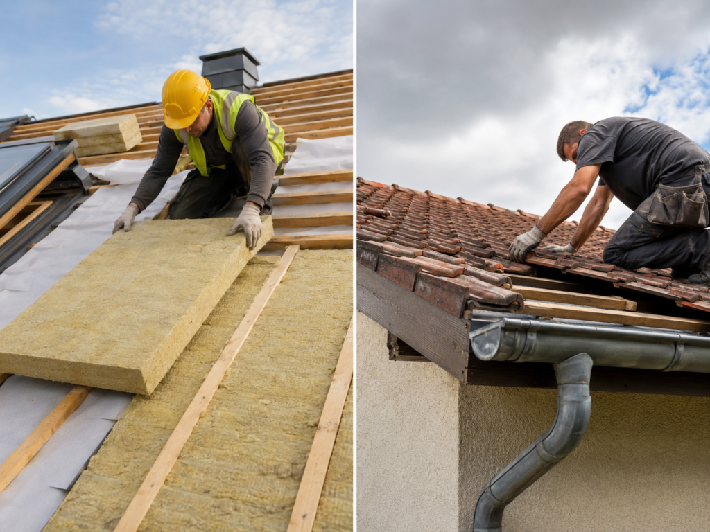 Différence entre travaux de toiture subventionnés et non subventionnés dans le canton de Vaud