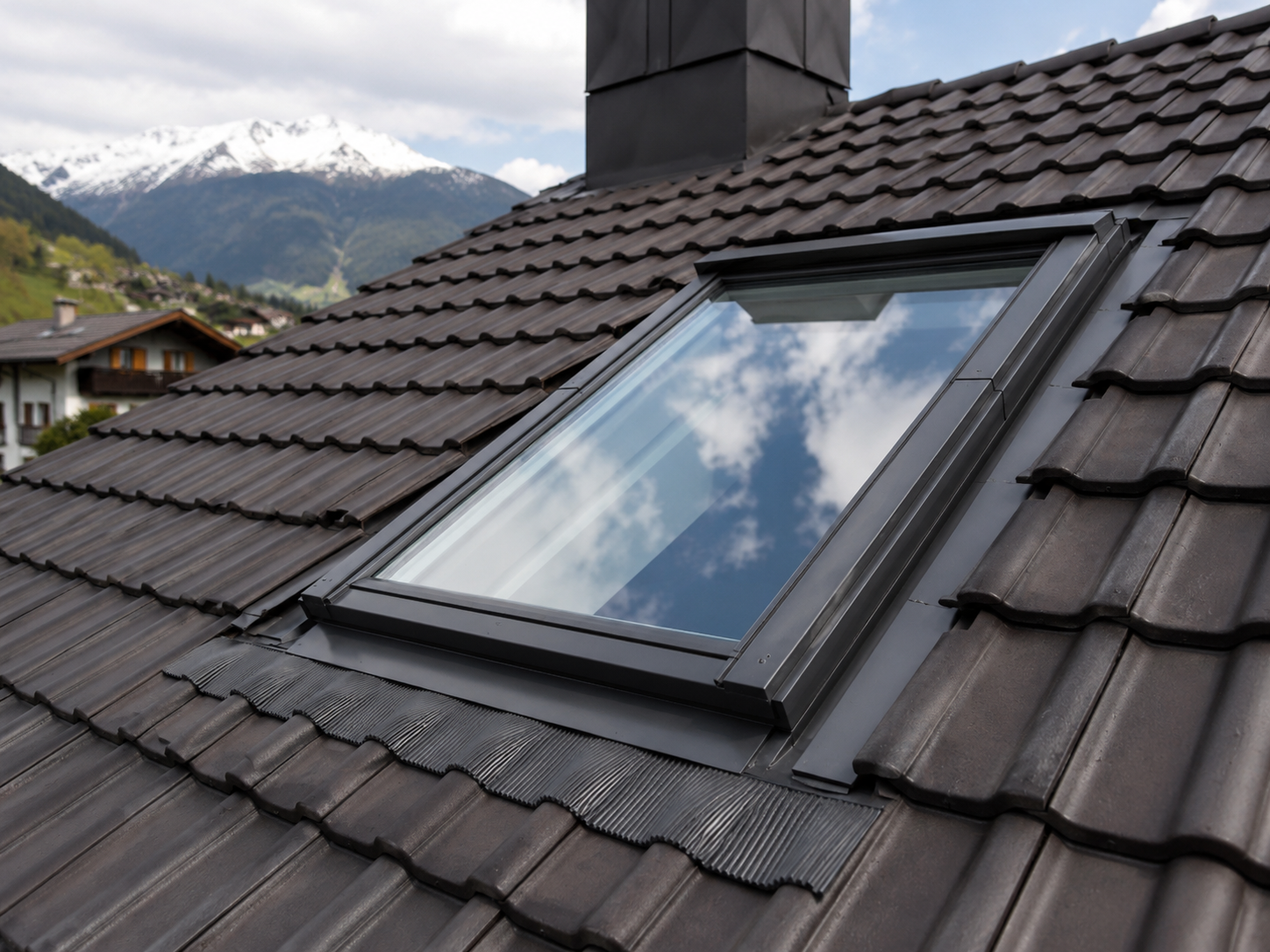 Remplacement de Velux sur toiture dans le canton de Vaud